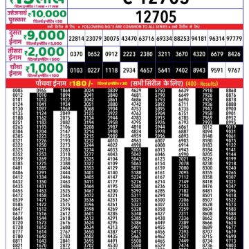 Rajshree 30 Lottery 8:30pm Result 04.10.2025