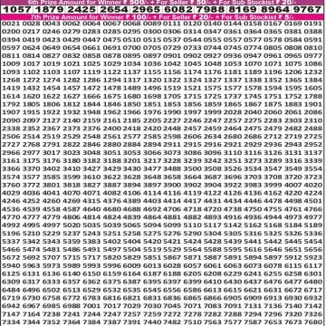 Punjab State Dear 50 6pm Lottery Result 26.10.2025