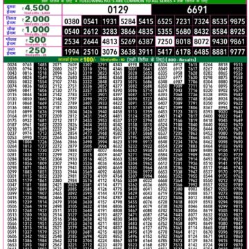 Rajshree 50 Lottery 7:30pm Result 28.12.2025