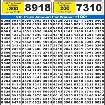 Labh Laxmi Delight Weekly Lottery 4pm Result 28.01.2026