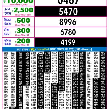 Rajshree Night Lottery 9pm Result 24.02.2026