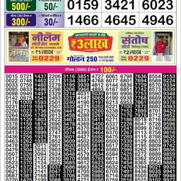 Golden Star Weekly Lottery Result 7pm 26.02.2026