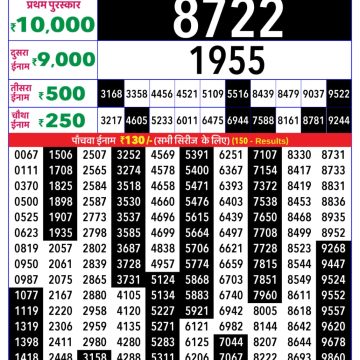 Rajshree Weekly Lottery 8pm Result 03.03.2026
