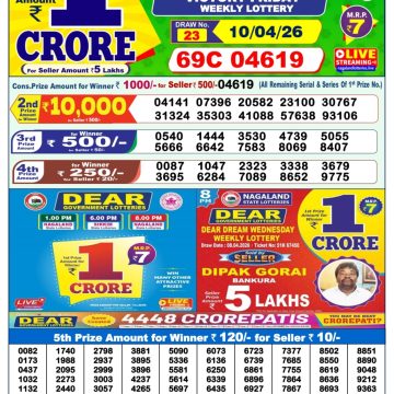 Dear Victory Friday Weekly 1pm Result 10.04.2026