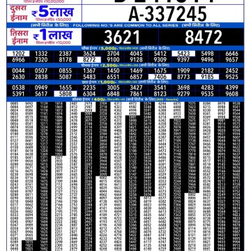 Rajshree 300 Monthly Lottery Result 19.05.2026 Live