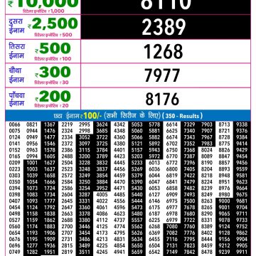 Rajshree Night Lottery 9pm Result 17.06.2026