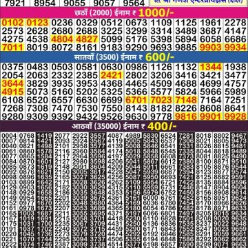 Golden 200 Monthly Lottery Result 17.06.2026