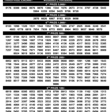 Today Lottery Result SM-60 Kerala 21.06.2026
