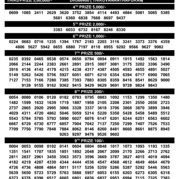 Today Lottery Result DL-63 Kerala 29.07.2026