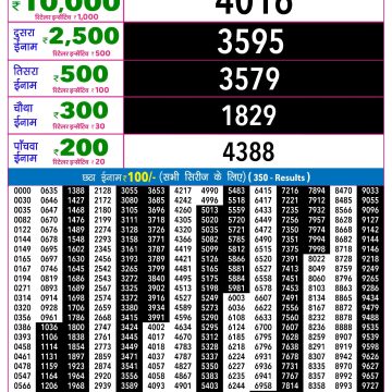 Rajshree Night Lottery 9pm Result 25.07.2026