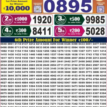 Labh Laxmi Delight Weekly Lottery 4pm Result 01.07.2026