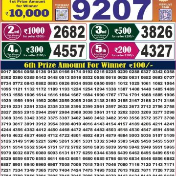 Labh Laxmi Joy Weekly 4pm Result 04.07.2026