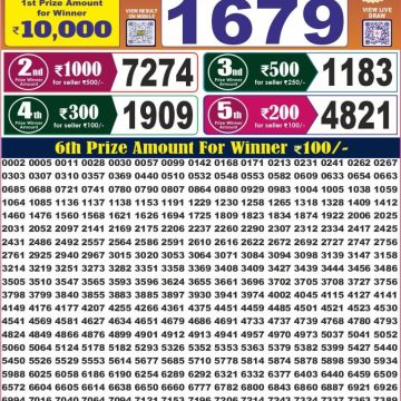 Labh Laxmi Charm Weekly 4pm Result 14.07.2026