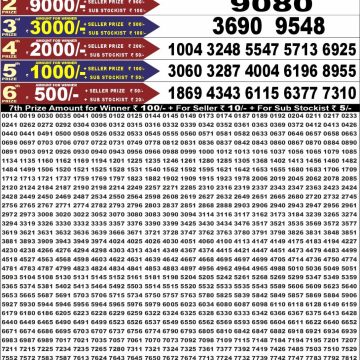 Punjab State Dear 50 6:30pm Lottery Result 01.08.2026