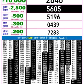 Rajshree Night Lottery 9pm Result 03.08.2026