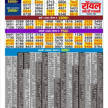 Golden 300 Gold Monthly Lottery Result 12.08.2026