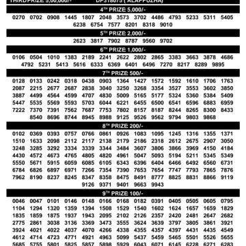 Today Lottery Result DL-66 Kerala 19.08.2026
