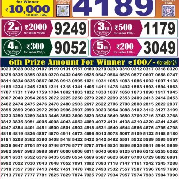 Labh Laxmi Glad Weekly 4pm Result 20.08.2026