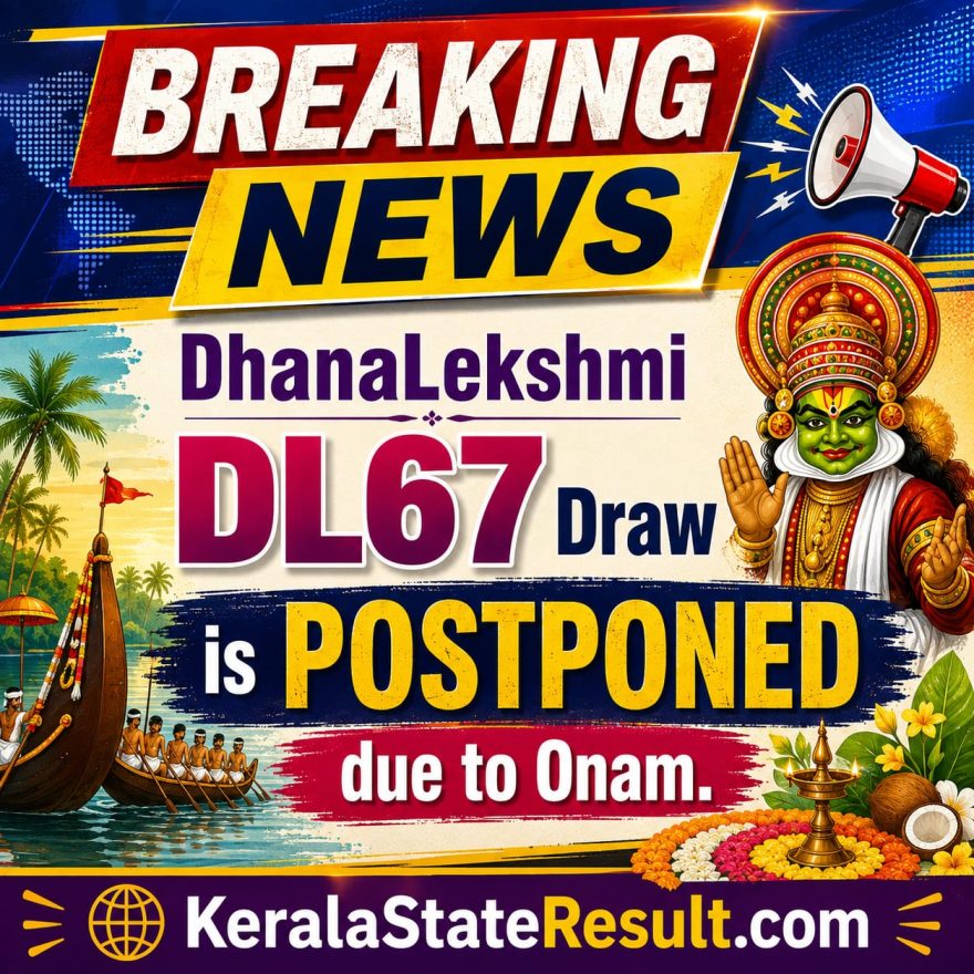 Today Lottery Result DL-67 Kerala 26.08.2026