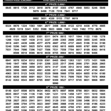 Today Lottery Result SK-67 Kerala 28.08.2026