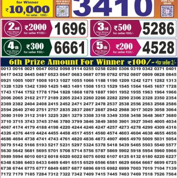 Labh Laxmi Delight Weekly Lottery 4pm Result 26.08.2026