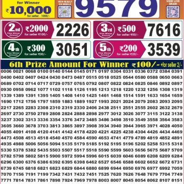 Labhlaxmi Glow Weekly 4pm Result 28.08.2026
