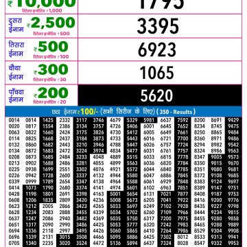 Rajshree Night Lottery 9pm Result 24.08.2026