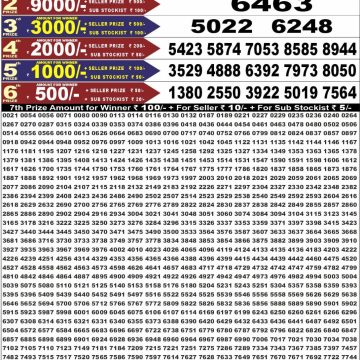 Punjab State Dear 50 6:30pm Lottery Result 01.09.2026