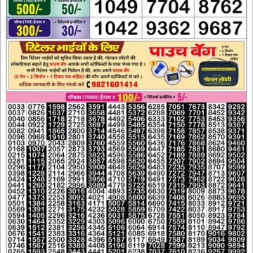 Golden Star Weekly Lottery Result 8:30PM 10.09.2026
