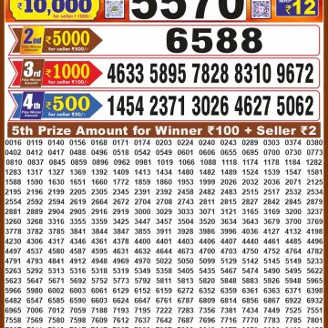 Dear Destiny Weekly Lottery 8pm Result 15.09.2026