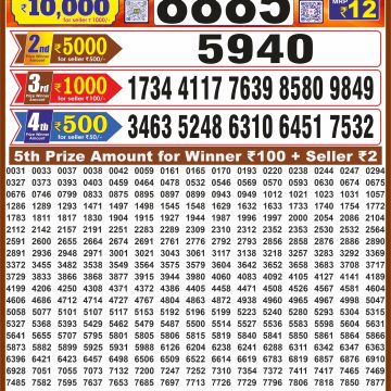 Dear Laxmi Diamond Weekly 8pm Result 30.09.2026