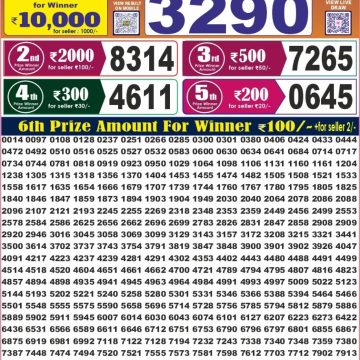 Labh Laxmi Glad Weekly 4pm Result 24.09.2026