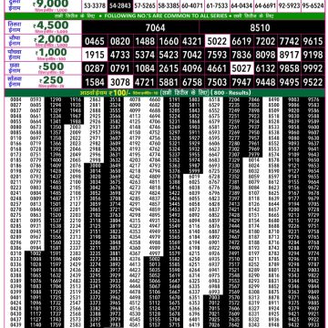 Rajshree 50 Lottery 7:30pm Result 04.10.2026