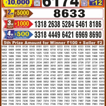 Dear Laxmi Diamond Weekly 8pm Result 07.10.2026