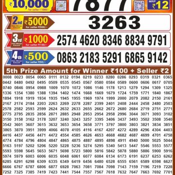Dear Laxmi iron Weekly 8pm Result 10.10.2026