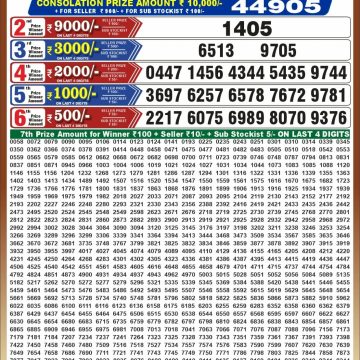 Punjab State Dear 50 6:30pm Lottery Result 20.10.2026