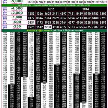 Rajshree 50 Lottery 7:30pm Result 25.10.2026