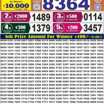 Labh Laxmi Bliss Weekly 4pm Result 26.10.2026