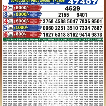 Punjab State Dear 50 6:30pm Lottery Result 30.10.2026