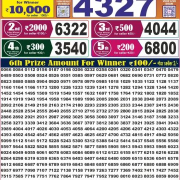 Labh Laxmi Joy Weekly 4pm Result 10.10.2026